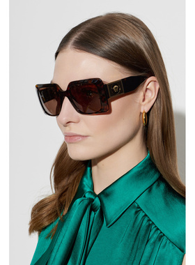 VERSACE 女士太阳镜 0VE4405010873 SS2026 棕色 Sunglasses