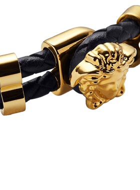 VERSACE 男士手链手镯 DG05579DMTND41O CO 黑色