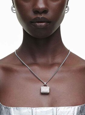 1h可退 MARC JACOBS 男士项链 2R3JNC001J80059 SS2025 白色