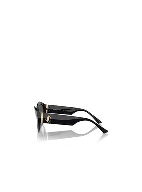 JIMMY CHOO 女士眼镜 JC5013U50008G AW2024 黑色 几何框太阳镜
