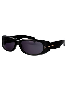 TOM FORD 男士太阳镜 FT106401A SS2024 黑色 logo标识太阳镜