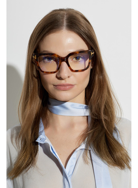 1h可退 TOM FORD 女士眼镜 FT6078B052055 CO 花色 Corrective gl