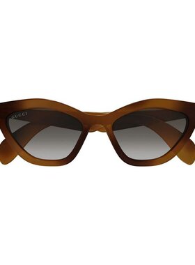 GUCCI 女士眼镜 GG1931S003 CO 棕色 几何框太阳镜古驰