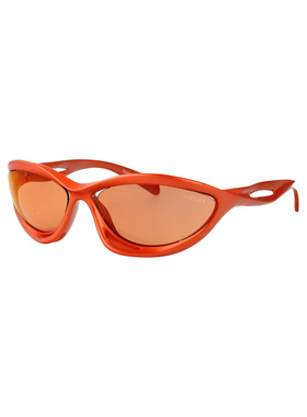 PRADA 女士太阳镜 0PRA23S15V50H SS2026 红色 0PR A23S