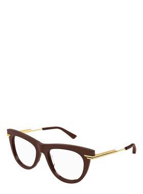 1h可退 BOTTEGA VENETA 女士眼镜 BV1297O003 SS2026 棕色