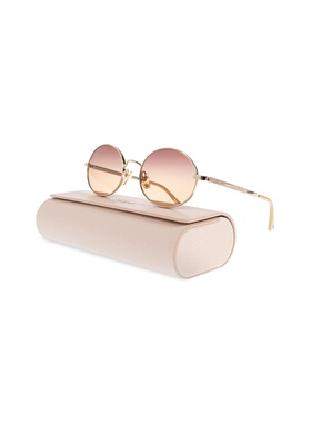CHLOÉ 女士太阳镜 CH0326S0004 AW2025 金色 Sunglasses