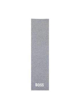 香港直邮BOSS 男士围巾 50548785041 AW2025 灰色【付后1h可退】