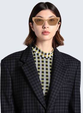 MaxMara 麦斯玛拉 女士 太阳眼镜 brown棕色 舒适时尚