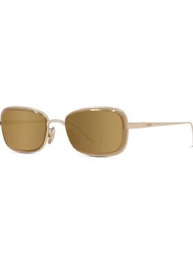 LOEWE 女士眼镜 LW40159U32G AW2025 棕色 全框太阳镜