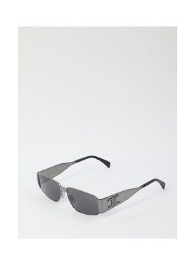 CELINE 男士太阳镜 4S325CMLB36RS AW2025 灰色 Triomphe metal 0
