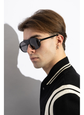 1h可退 TOM FORD 男士太阳镜 FT117805801A CO 黑色