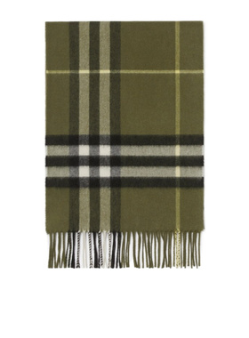 香港直邮BURBERRY 女士围巾 81126461 CO 绿色 格【付后1h可退】