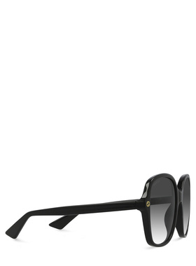 GUCCI 女士眼镜 GG0092S001 SS2025 黑色 Sunglasses古驰