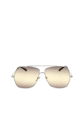 1h可退 CHLOÉ 女士太阳镜 CH0278S004 AW2024 银色 Aly sunglasse