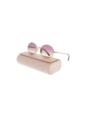 CHLOÉ 女士太阳镜 CH0326S0001 AW2025 金色 Sunglasses