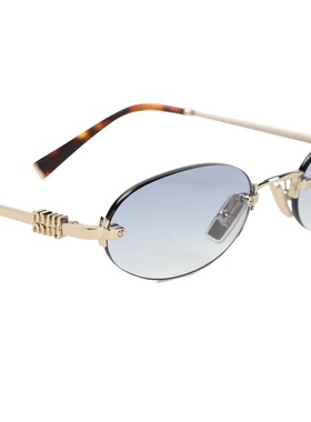 MIU MIU 女士眼镜 0MUA54SZVN80O SS2025 灰色