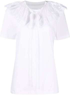 PATOU 女士T恤 JE0349992001W SS2022 白色 PATOU WOMEN'S JE0349