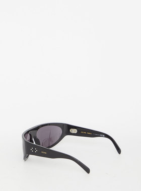 CELINE 女士太阳镜 4S272CPLB38NO AW2025 黑色 Sunglasses in ac