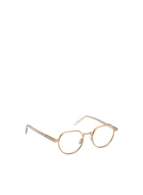 Z ZEGNA 男士眼镜 EZ5324035 SS2026 白色 几何平光镜