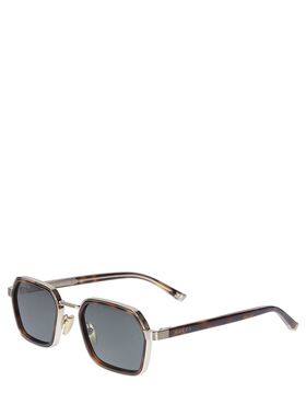 GUCCI 男士太阳镜 859578I33308030 SS2026 绿色 Gold metal sung