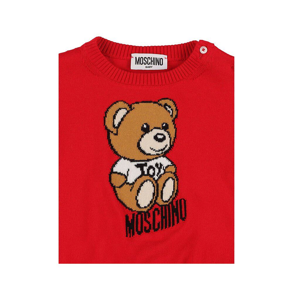 香港直邮潮奢moschino男童嵌花玩具 天猫国际探物中国香港毛衣/针织衫