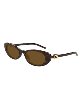 GUCCI 女士眼镜 GG1680S004 CO 棕色 猫眼太阳镜古驰