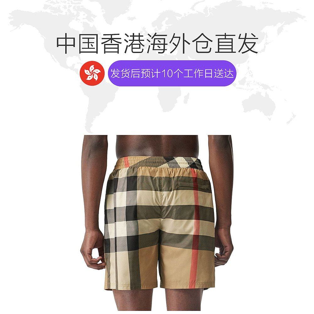 香港直邮burberry巴宝莉男士短裤 天猫国际香港直购休闲裤