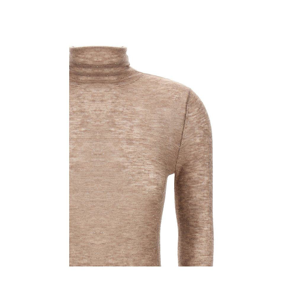 1h可退 潮奢 Pinko 品高 女士 Moss 高領針織套衫 105821A2PM,淘宝优惠券,粉丝福利购,淘宝优惠卷