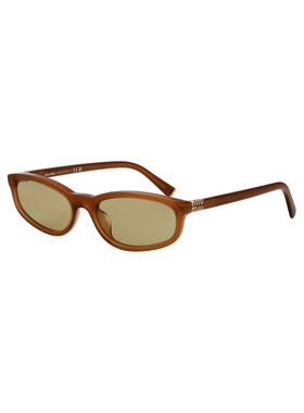MIU MIU 女士太阳镜 0MUA06S22I10R SS2026 棕色 0MU A06S
