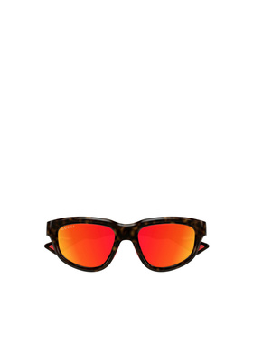 GUCCI 男士眼镜 GG1622S002 AW2024 古驰 红色方框太阳镜