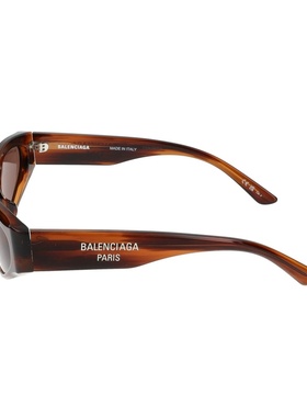 1h可退 BALENCIAGA 女士眼镜 BB0387S002 SS2025 花色 Balenciaga