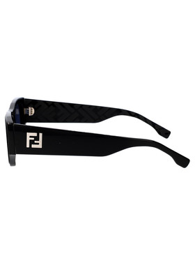 FENDI 男士太阳镜 FE40144I01V AW2024 黑色 全框太阳镜