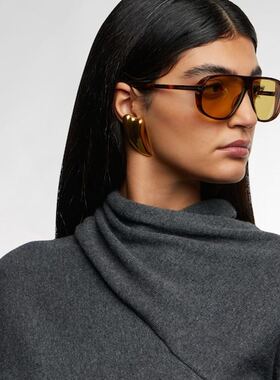 1h可退 潮奢 Tom Ford 汤姆 福特 女士 Guillaume 飞行员太阳眼镜