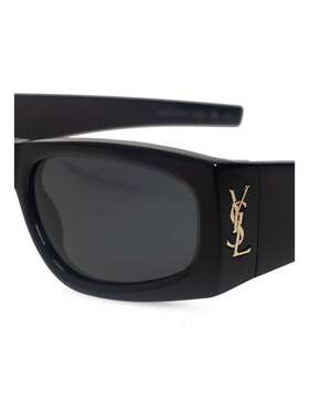 1h可退 潮奢 Saint Laurent 圣罗兰 女士 徽标太阳镜 803745Y9956