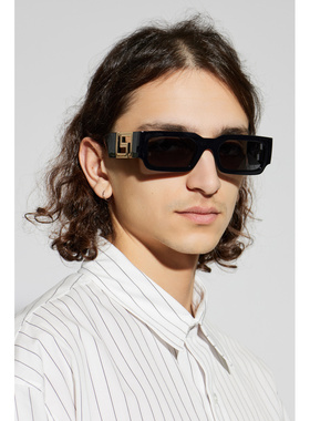 VERSACE 男士太阳镜 0VE4506U0GB187 CO 黑色 Sunglasses