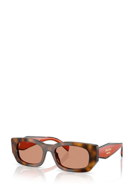 PRADA 女士眼镜 PRB05S01K90Q CO 花色 全框太阳镜