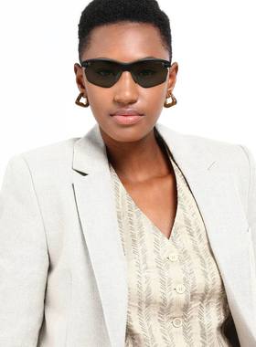 1h可退 潮奢 Nike 耐克 女士 太阳眼镜 black黑色 舒适时尚