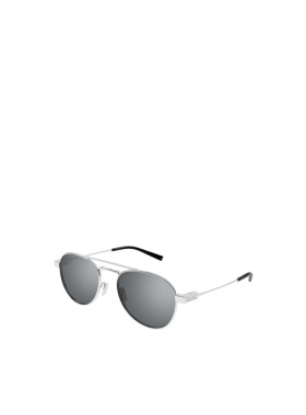 SAINT LAURENT 男士眼镜 SL708006 CO 灰色 飞行员太阳镜