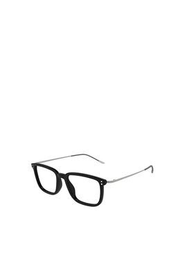 GUCCI 男士眼镜 GG1709O005 SS2025 黑色 全框平光镜古驰