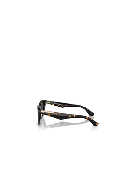BURBERRY 女士眼镜 BE4436U410687 SS2025 黑色 几何框太阳镜