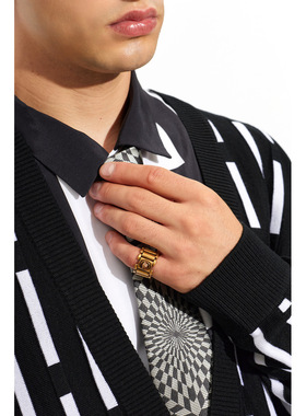 VERSACE 男士戒指 10270031A006203J280 AW2026 金色
