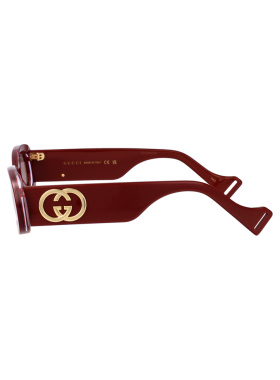 GUCCI 女士太阳镜 GG0517S009 AW2025 古驰太阳镜 红色几何