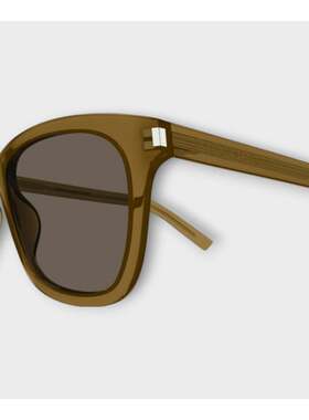 SAINT LAURENT 女士眼镜 SL716SLIM005 AW2025 绿色