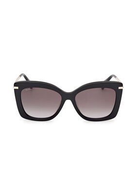 1h可退 MAX MARA 男士太阳镜 MM010101B AW2024 黑色