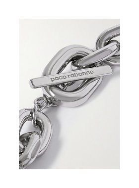 1h可退 潮奢 Rabanne 女士 粗链式项链 20HBB0015MET077