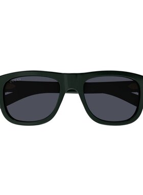 GUCCI 男士太阳镜 GG1509S004 SS2025 黑色 几何框太阳镜古驰