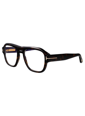 TOM FORD 男士眼镜 FT6085B052 SS2026 黑色 几何平光镜