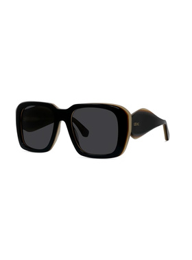 LOEWE 女士太阳镜 LW40198U01A AW2026 黑色 全框太阳镜