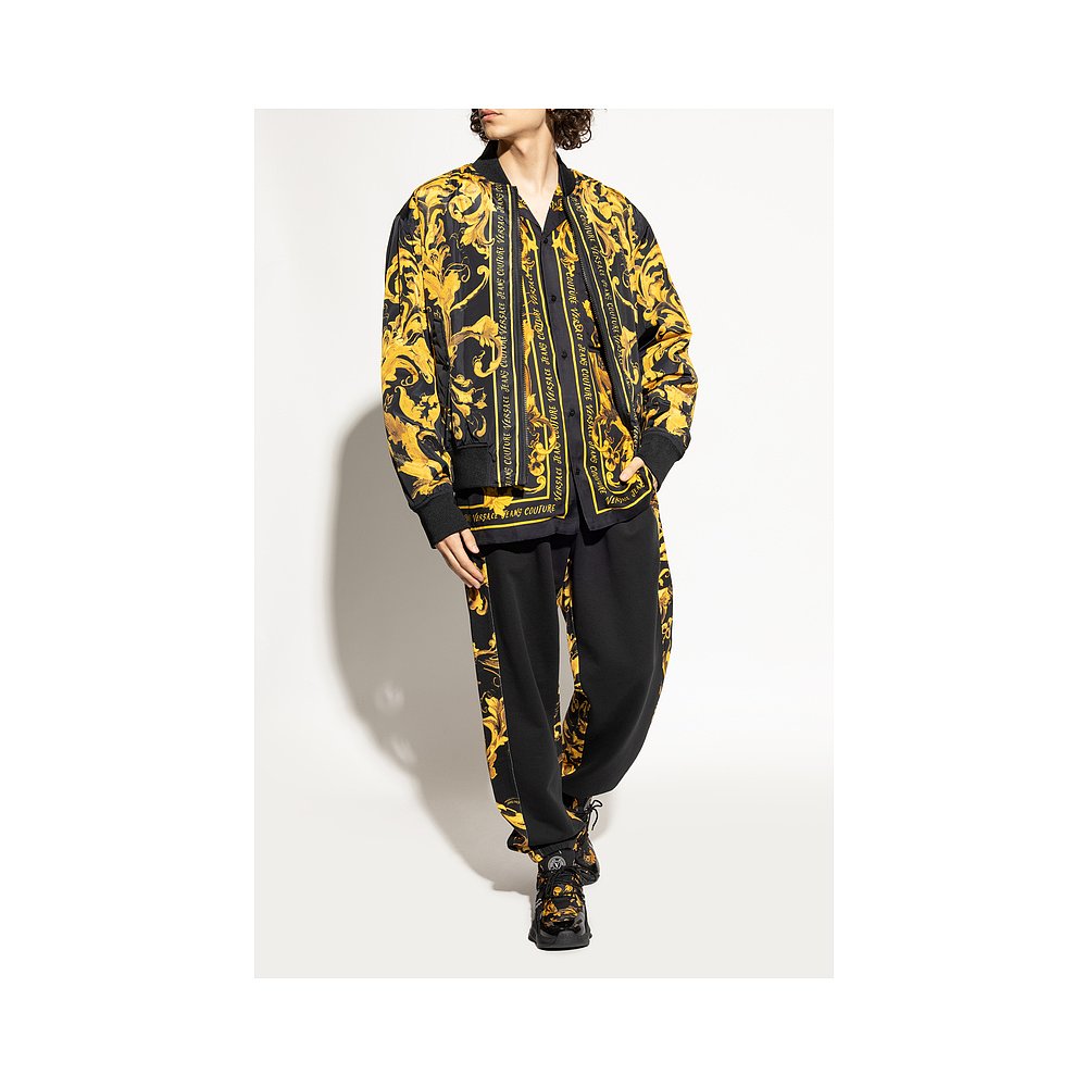 1h可退 Versace Jeans Couture 男士运动鞋 79YA3SU2ZSC94G89 - 图1