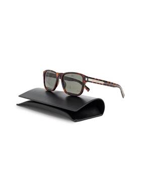 1h可退 潮奢 Saint Laurent 圣罗兰 男士 徽标太阳镜 803711Y9967